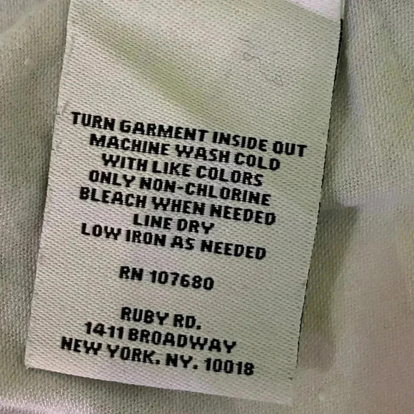 RUBY  Rd women eyelet long sleeve lined navy top - Picture 7 of 8